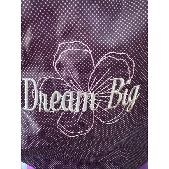Thirty-One "Dream Big" Drawstring Backpack - Picture 3 of 13